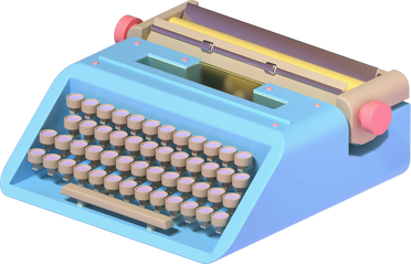 Typewriter 3D